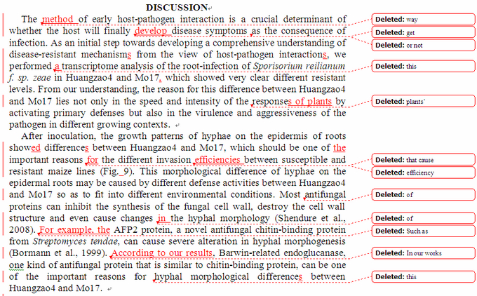 SCI论文英语润色范,Molecular Genetics and Genomics( IF 2.881)发表案例