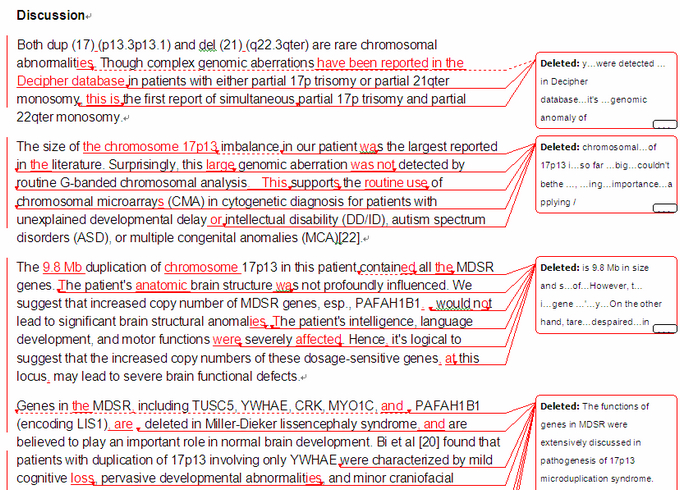 SCI论文英语润色范,Gene( IF 2.196)发表案例