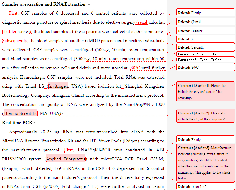 SCI论文英语润色范例,Plos one(最新 IF 3.234)发表案例